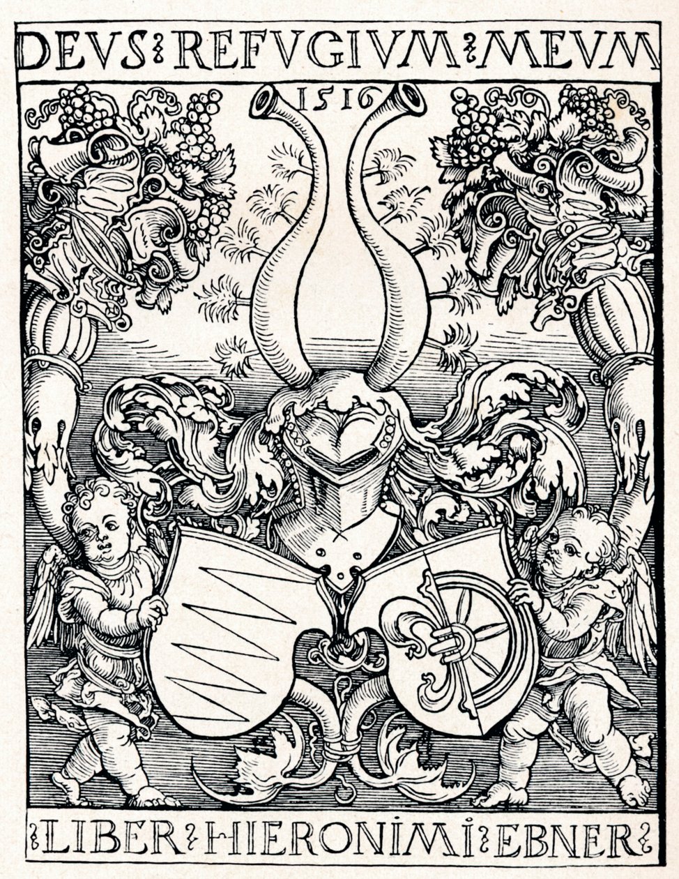 Jerome Ebner könyvtáblája, 1516 1906 alkotó: Albrecht Dürer