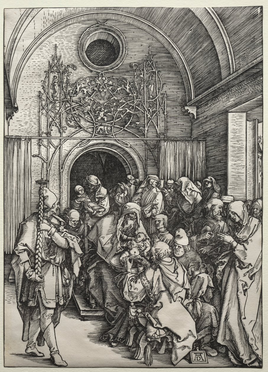 A körülmetélés c. 1504-1505. alkotó: Albrecht Dürer