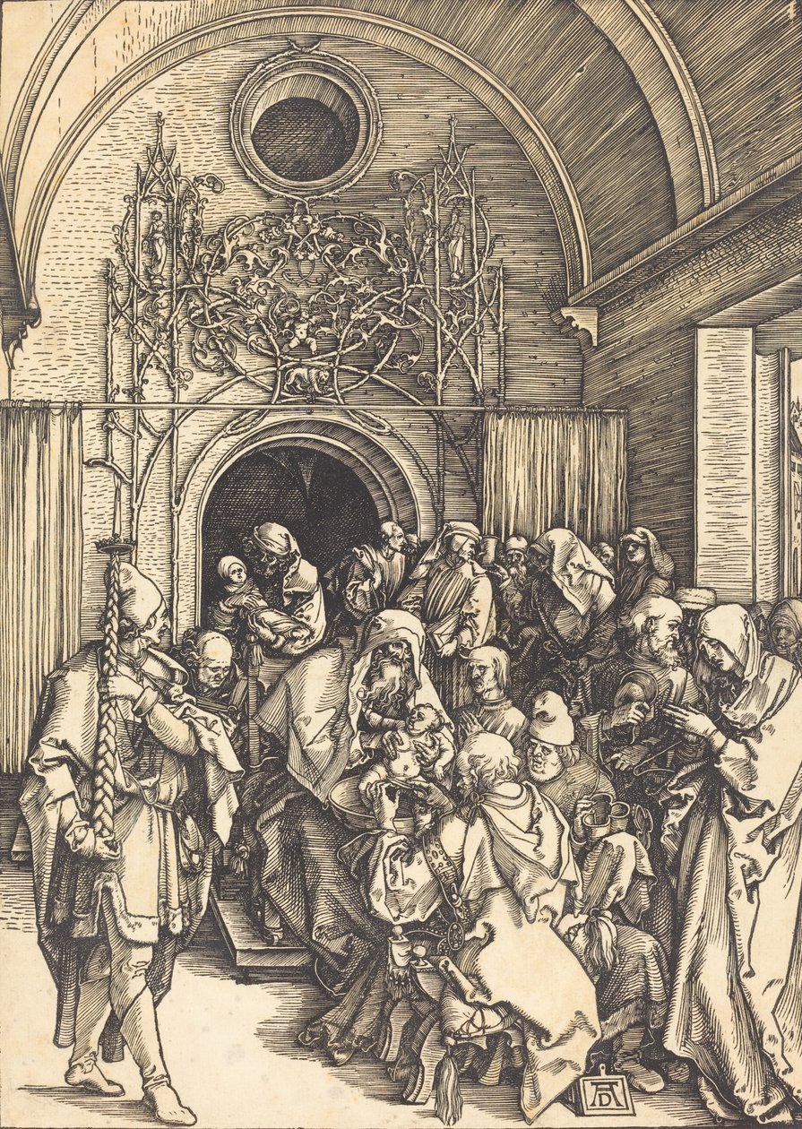 A körülmetélés c. 15041505. alkotó: Albrecht Dürer