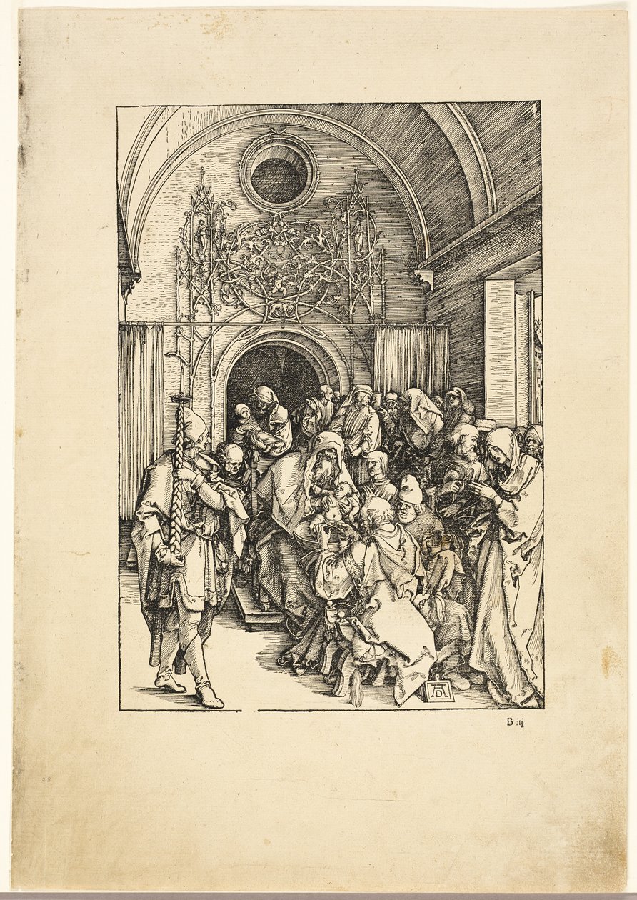 Krisztus körülmetélése, A Szűz életéből alkotó: Albrecht Dürer