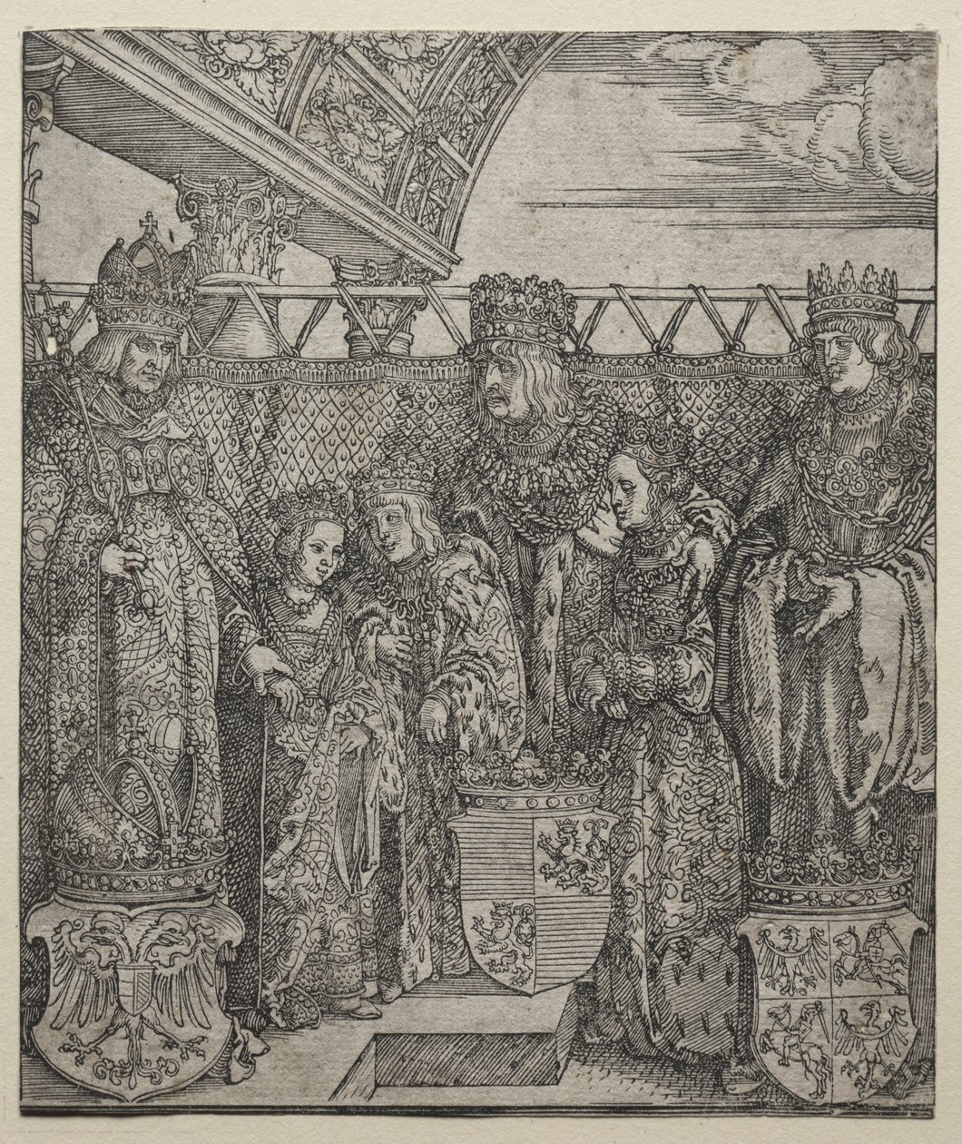 A hercegek kongresszusa Bécsben alkotó: Albrecht Dürer