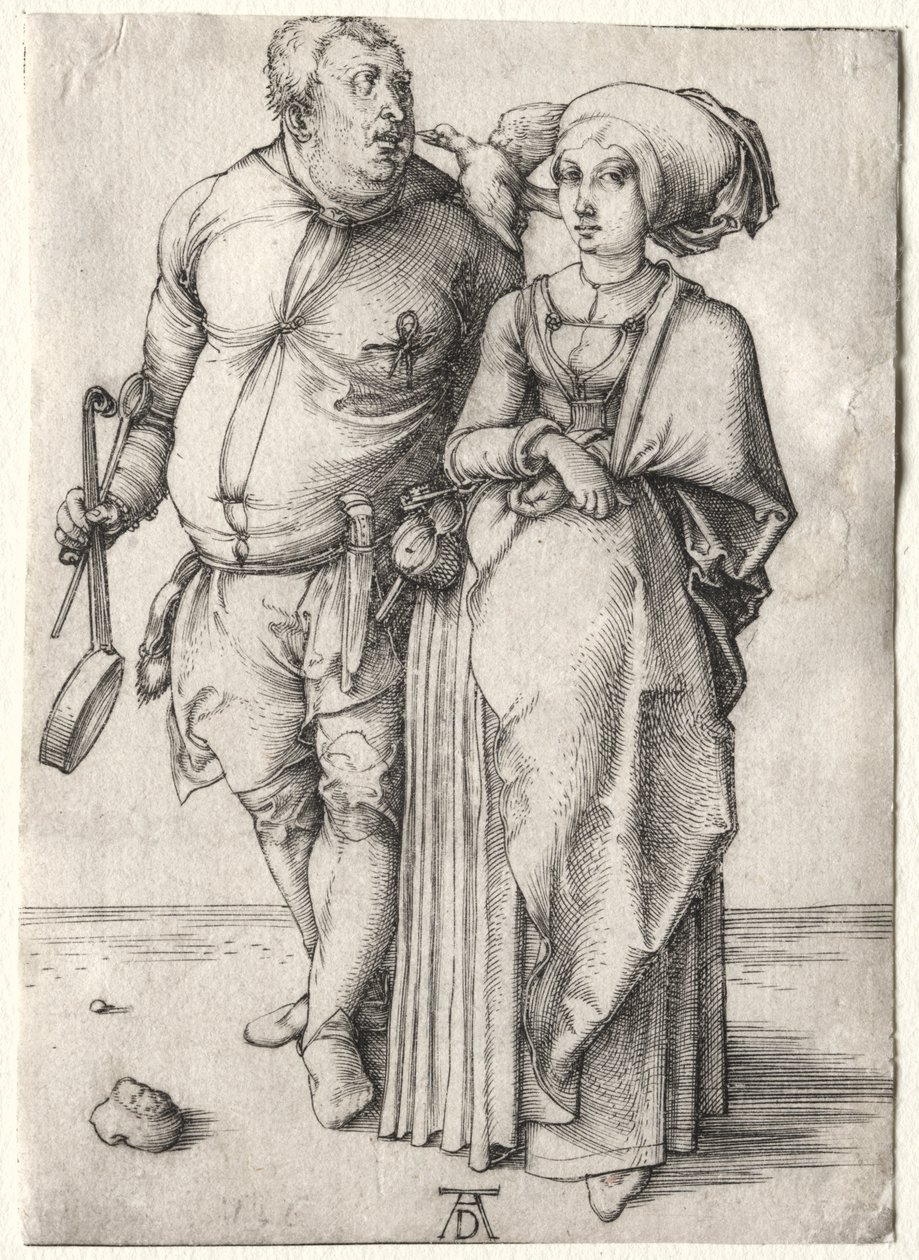 A Szakács és a felesége alkotó: Albrecht Dürer