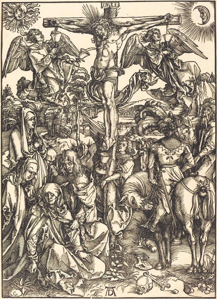 A keresztre feszítés alkotó: Albrecht Dürer