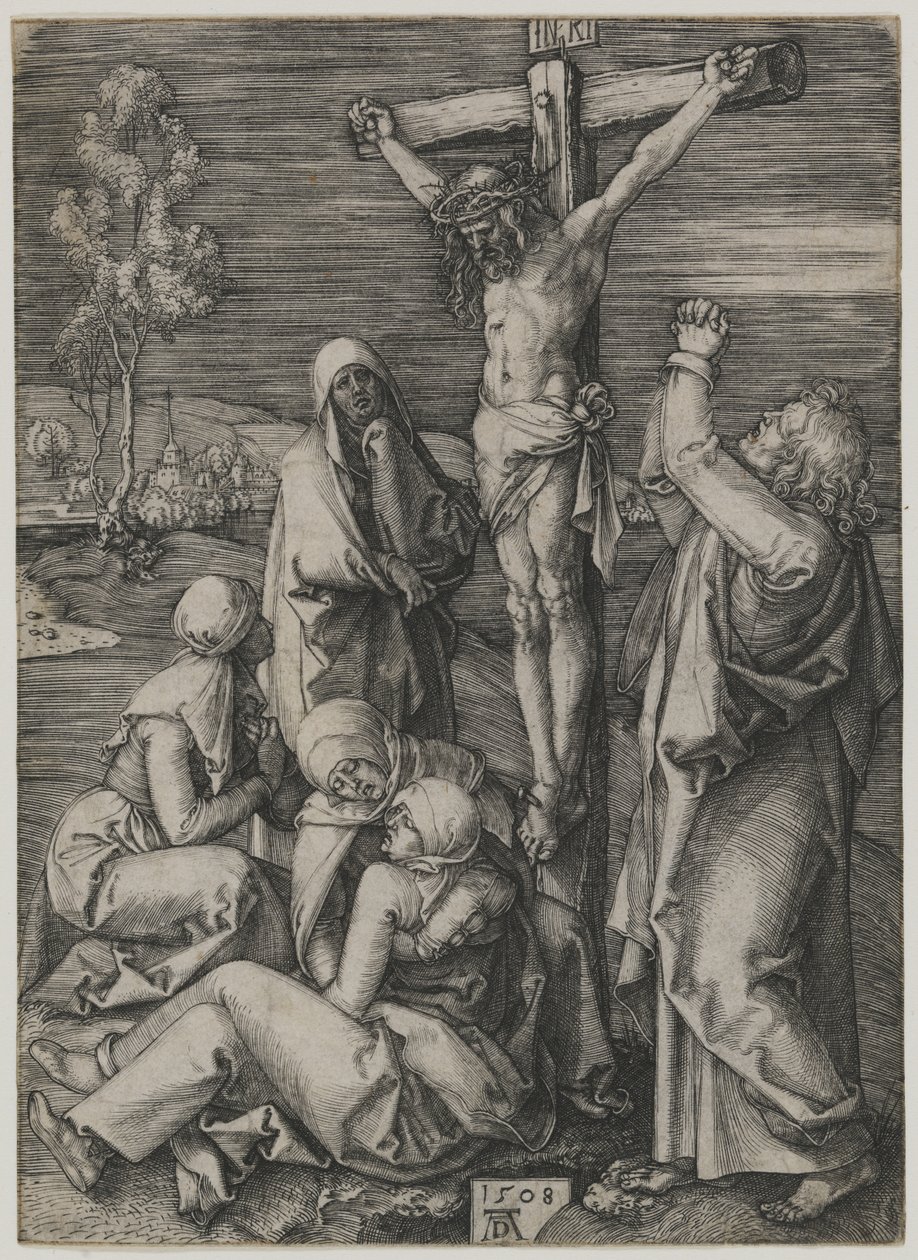 A keresztre feszítés alkotó: Albrecht Dürer