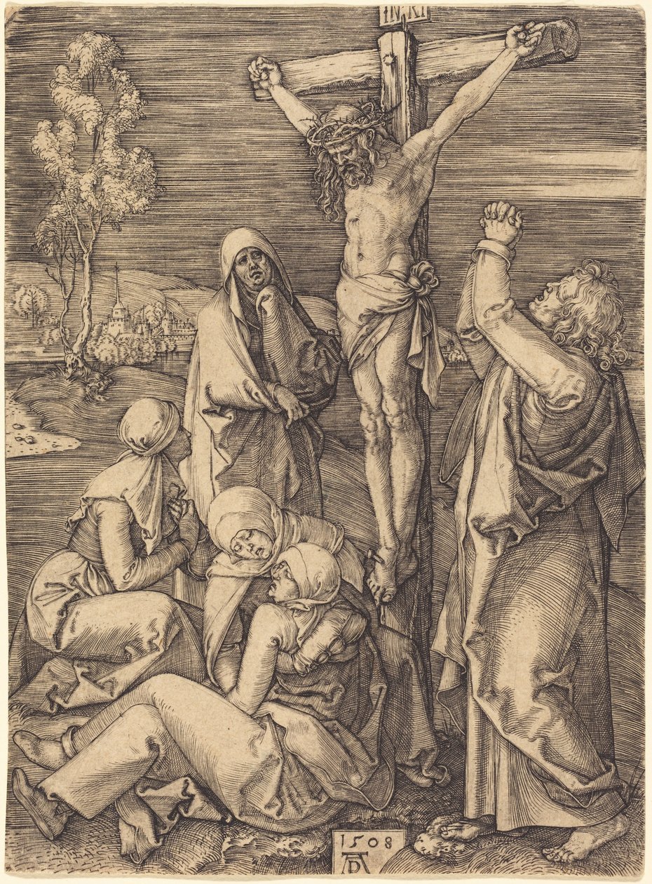 A keresztre feszítés alkotó: Albrecht Dürer