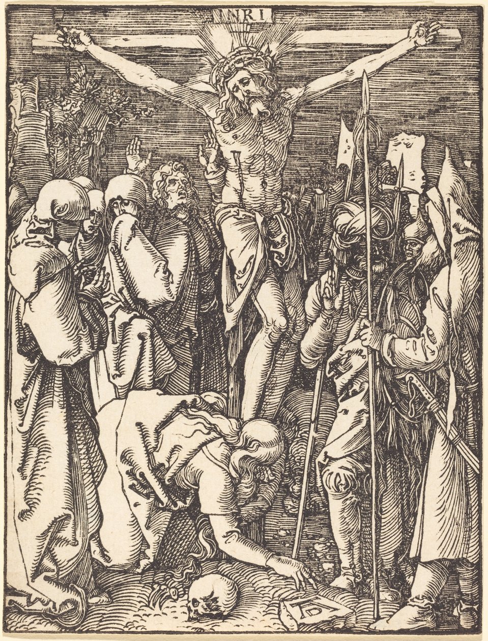 A keresztre feszítés alkotó: Albrecht Dürer