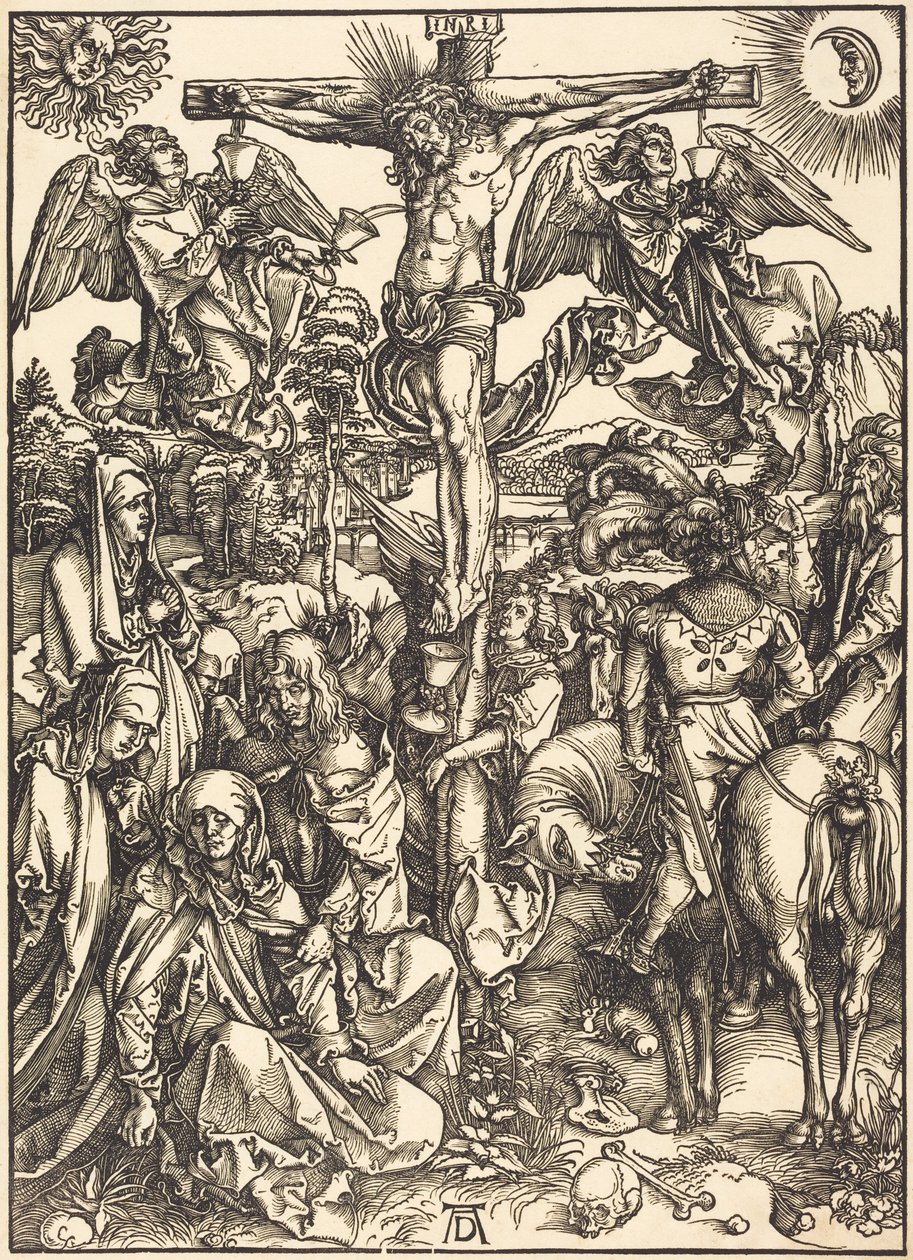 A keresztre feszítés alkotó: Albrecht Dürer