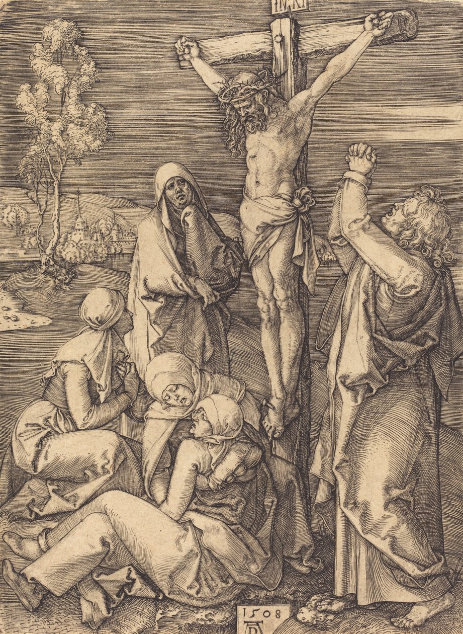 A keresztre feszítés, 1508. alkotó: Albrecht Dürer