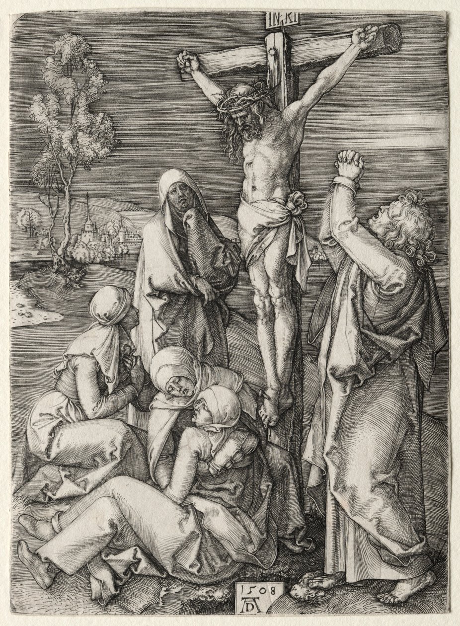 A keresztre feszítés, 1508. alkotó: Albrecht Dürer