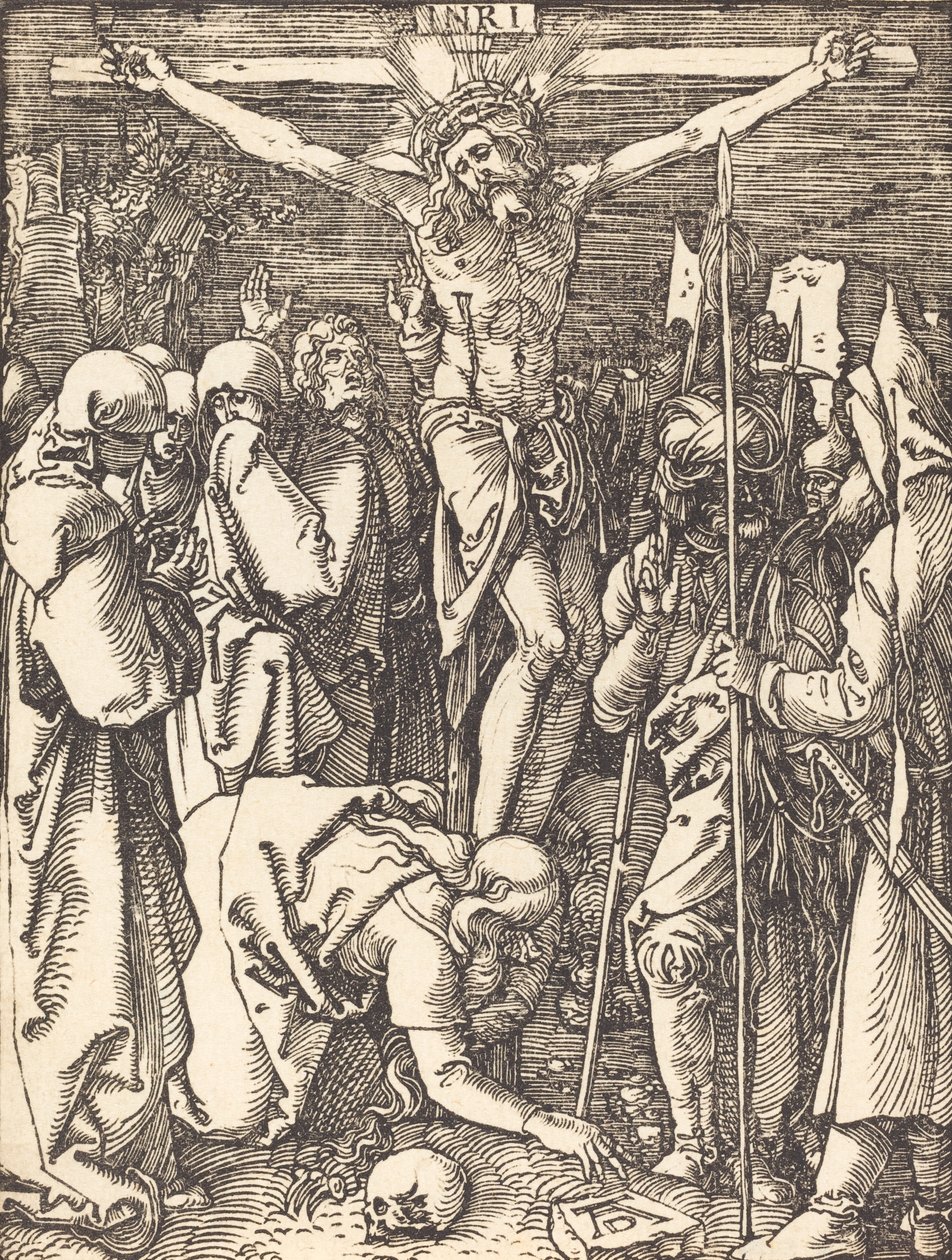 A keresztre feszítés, valószínűleg c. 15091510. alkotó: Albrecht Dürer