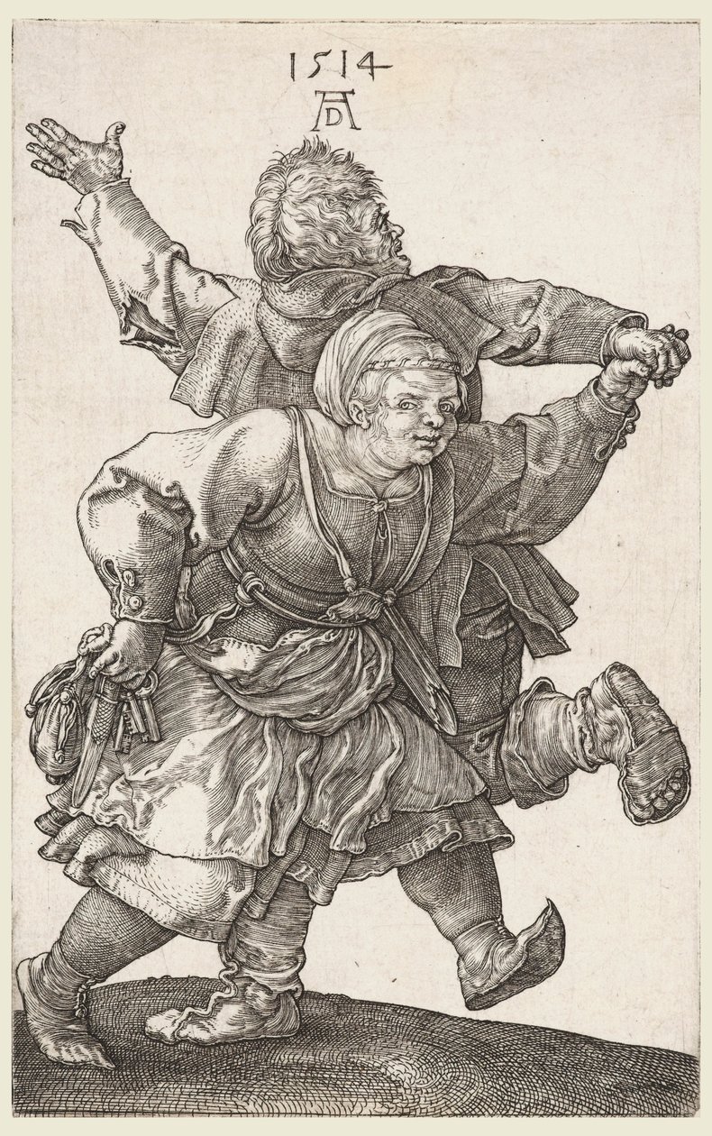A táncoló parasztok alkotó: Albrecht Dürer