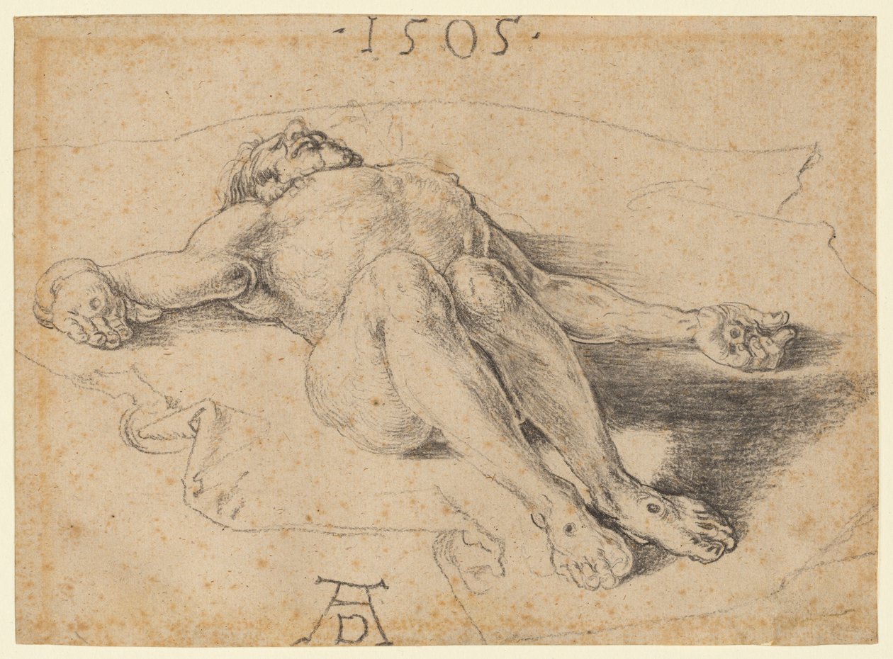 A halott Krisztus, 1505. alkotó: Albrecht Dürer