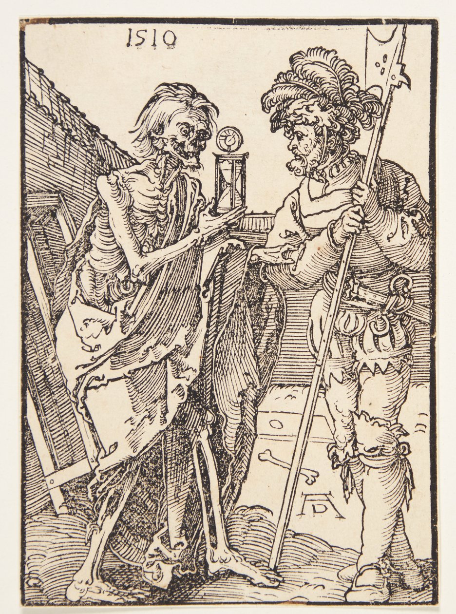 A halál és a katona alkotó: Albrecht Dürer