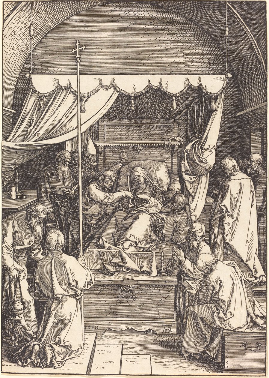 A Szűz halála alkotó: Albrecht Dürer