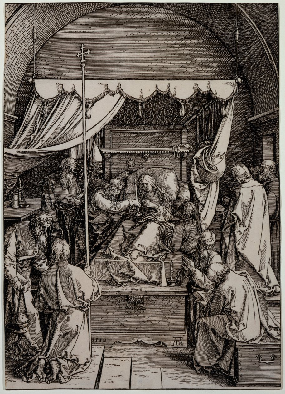 A Szűz halála alkotó: Albrecht Dürer