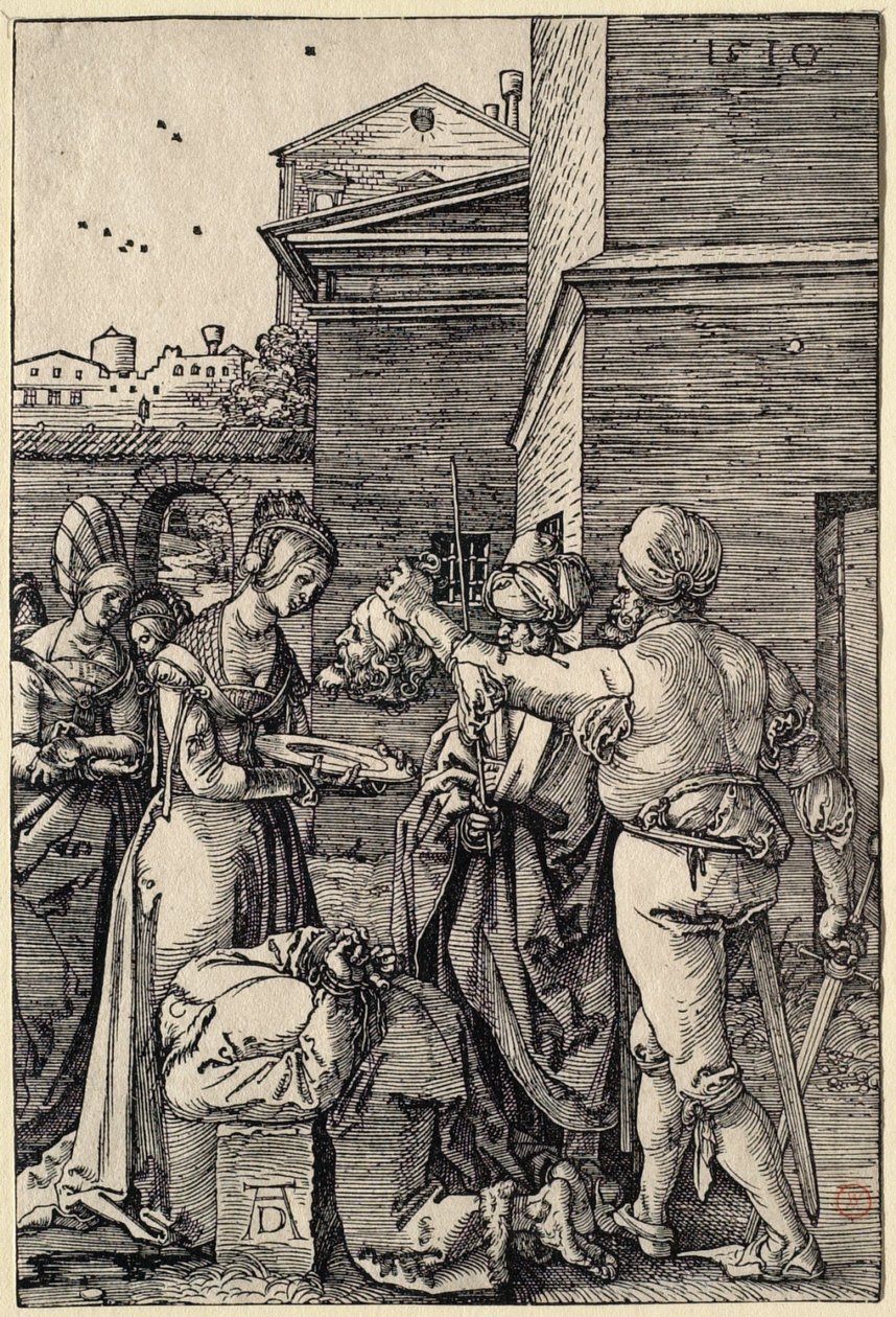 Keresztelő Szent János lefejezése alkotó: Albrecht Dürer