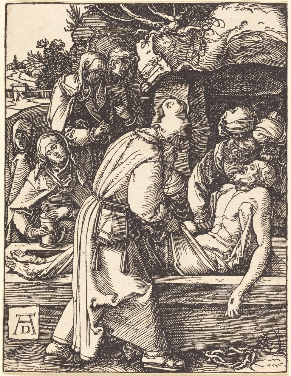 Levétel a keresztről alkotó: Albrecht Dürer