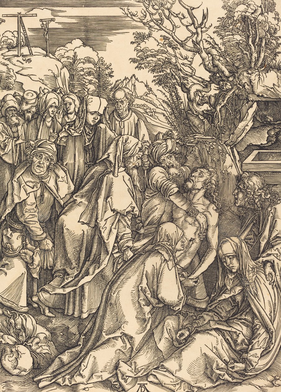 A lerakódás, c. 1497. alkotó: Albrecht Dürer