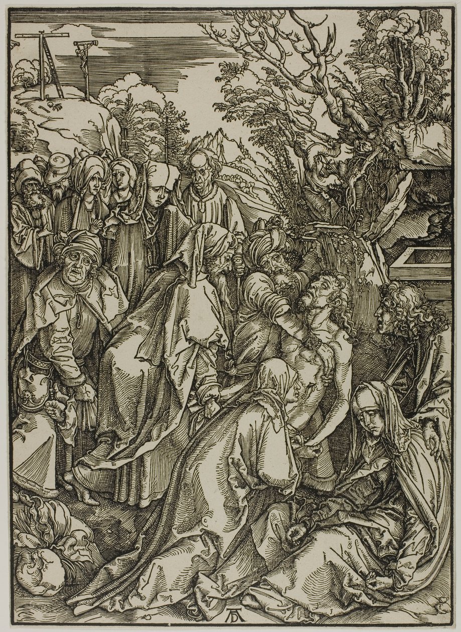 The Deposition, A nagy szenvedélyből alkotó: Albrecht Dürer