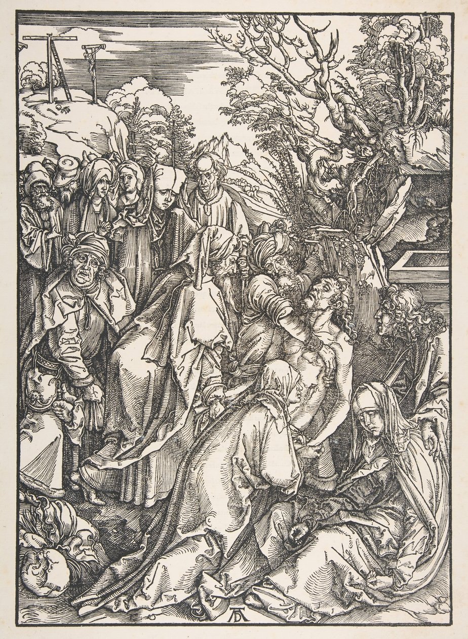 The Deposition of Christ, a The Large Passion.n.d. alkotó: Albrecht Dürer