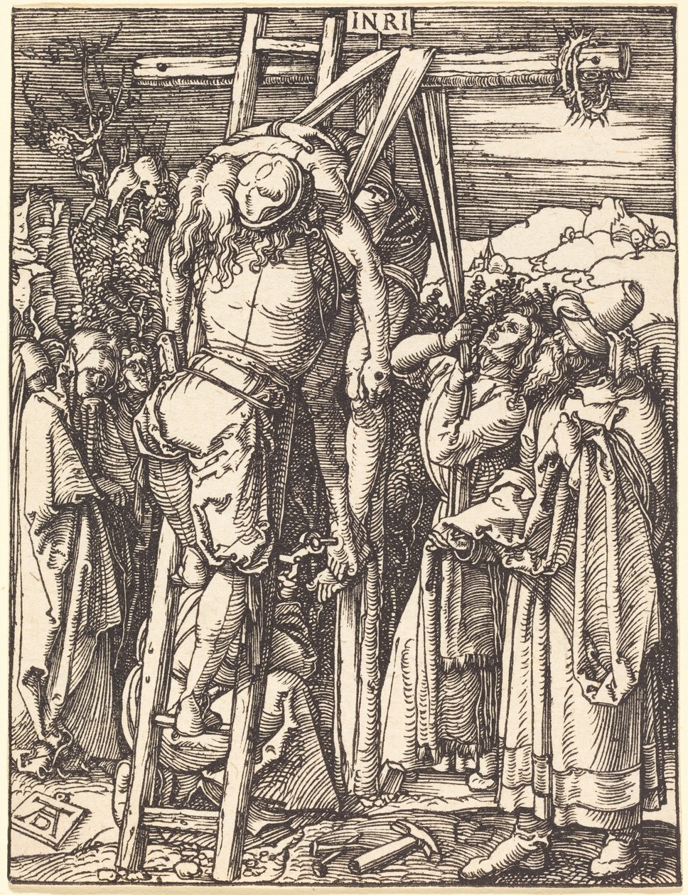 Krisztus levétele a keresztről alkotó: Albrecht Dürer