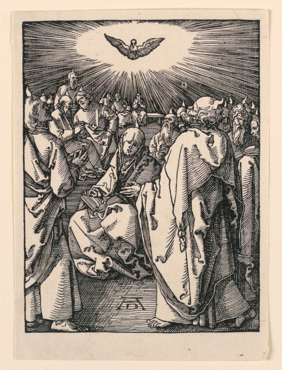 A Szentlélek alászállása (Pünkösd), A kis szenvedély sorozatból alkotó: Albrecht Dürer