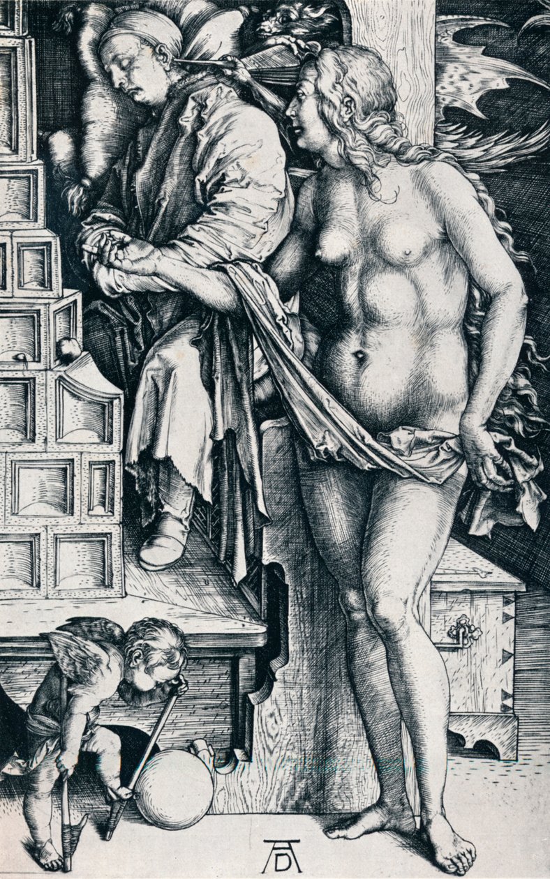 Az orvos álma, 1497-1498 1906 alkotó: Albrecht Dürer