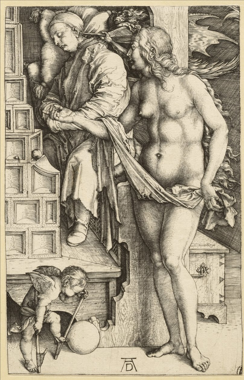 Az orvos álma, 1497-98 alkotó: Albrecht Dürer