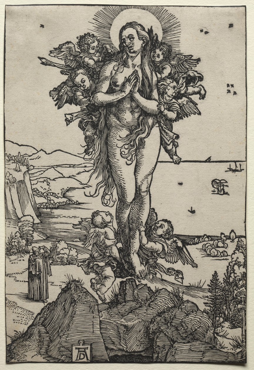 Mária Magdolna extázisa, 1501-1504. alkotó: Albrecht Dürer