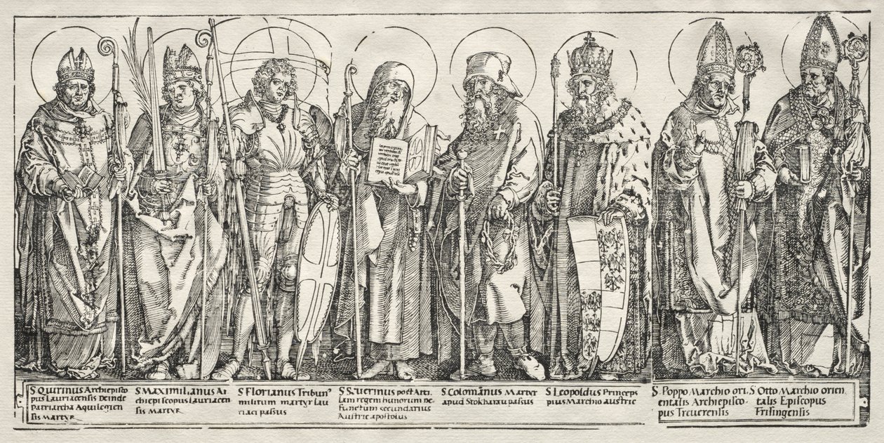 Ausztria nyolc szentje alkotó: Albrecht Dürer