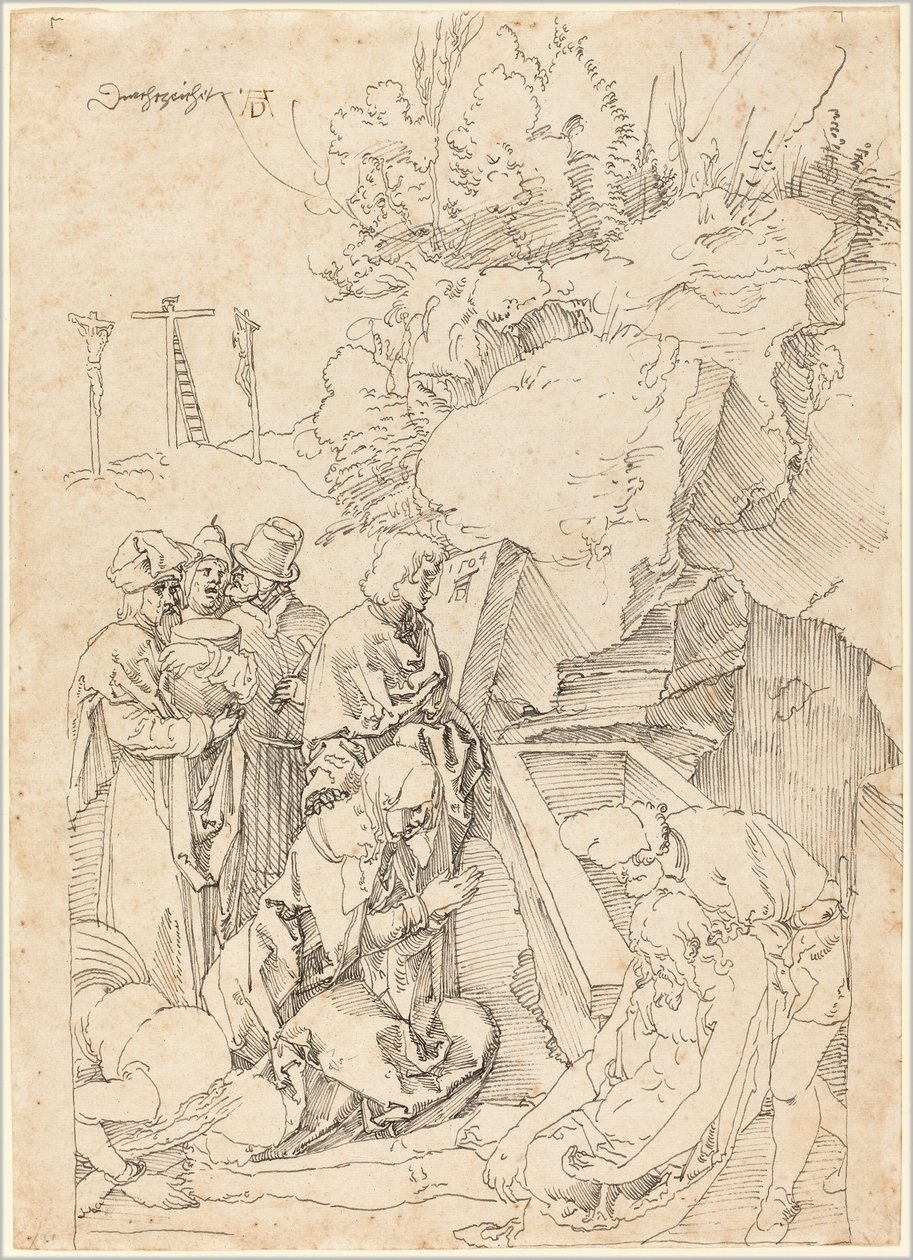 A síremlék alkotó: Albrecht Dürer