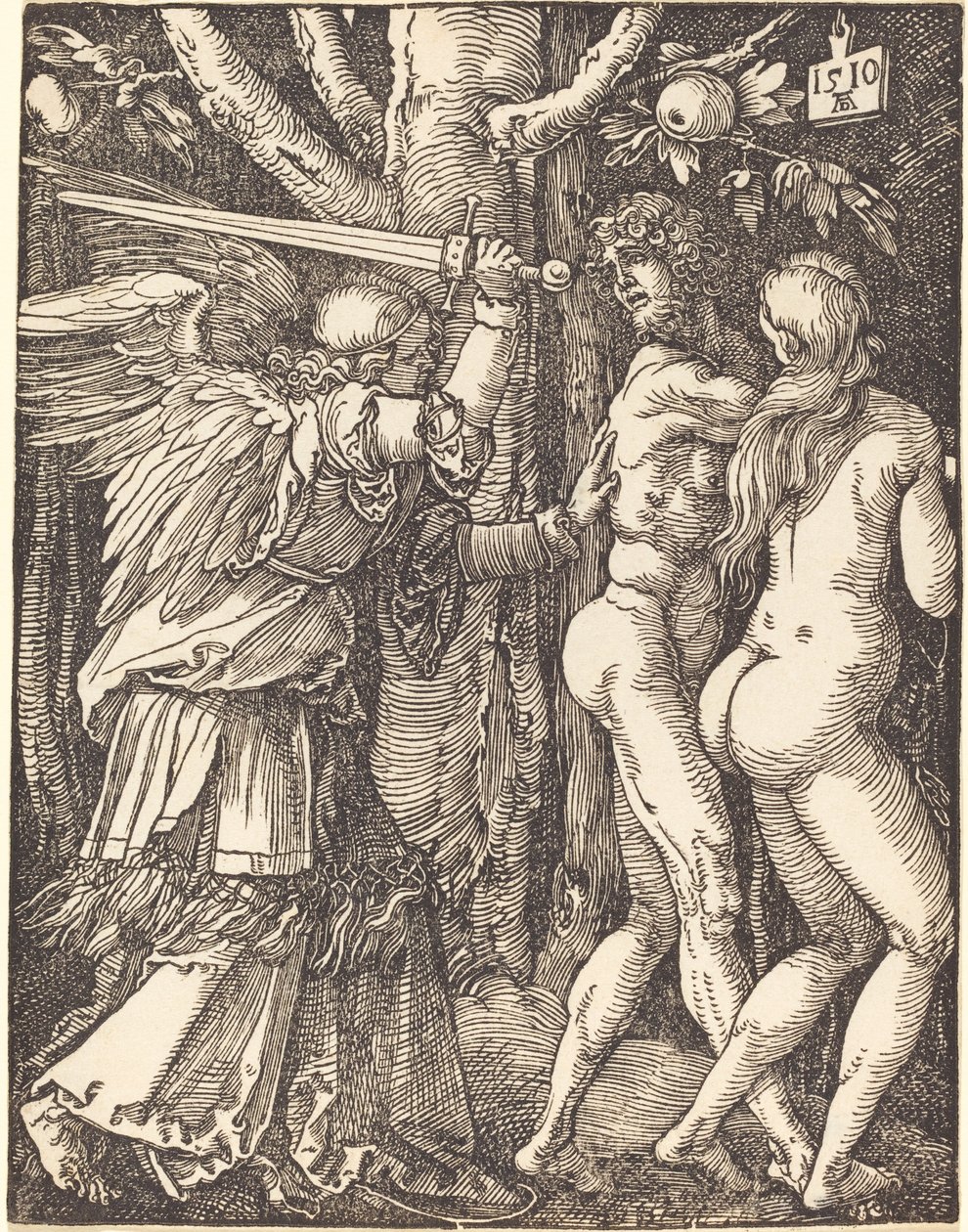 A Kiűzetés a Paradicsomból alkotó: Albrecht Dürer