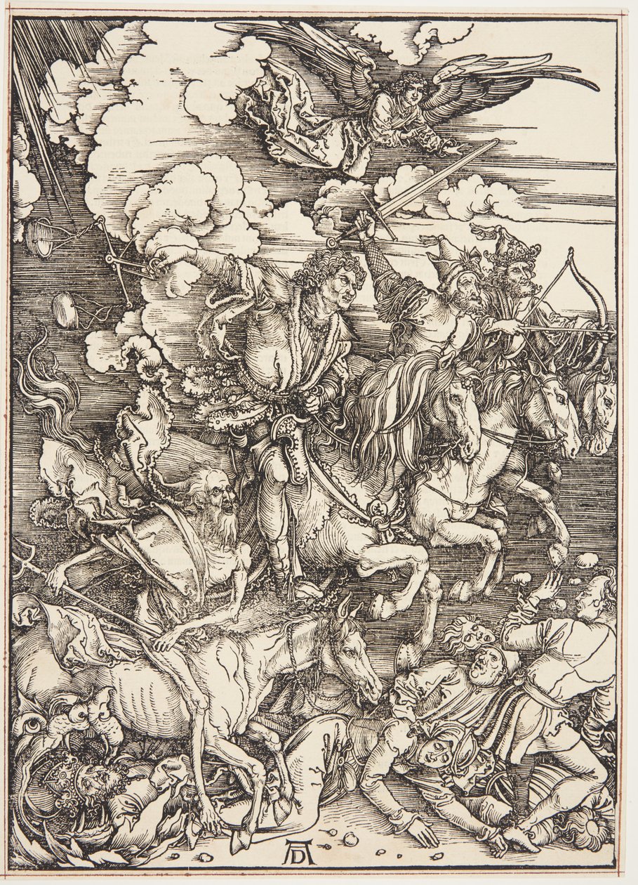 Az Apokalipszis négy lovasa alkotó: Albrecht Dürer