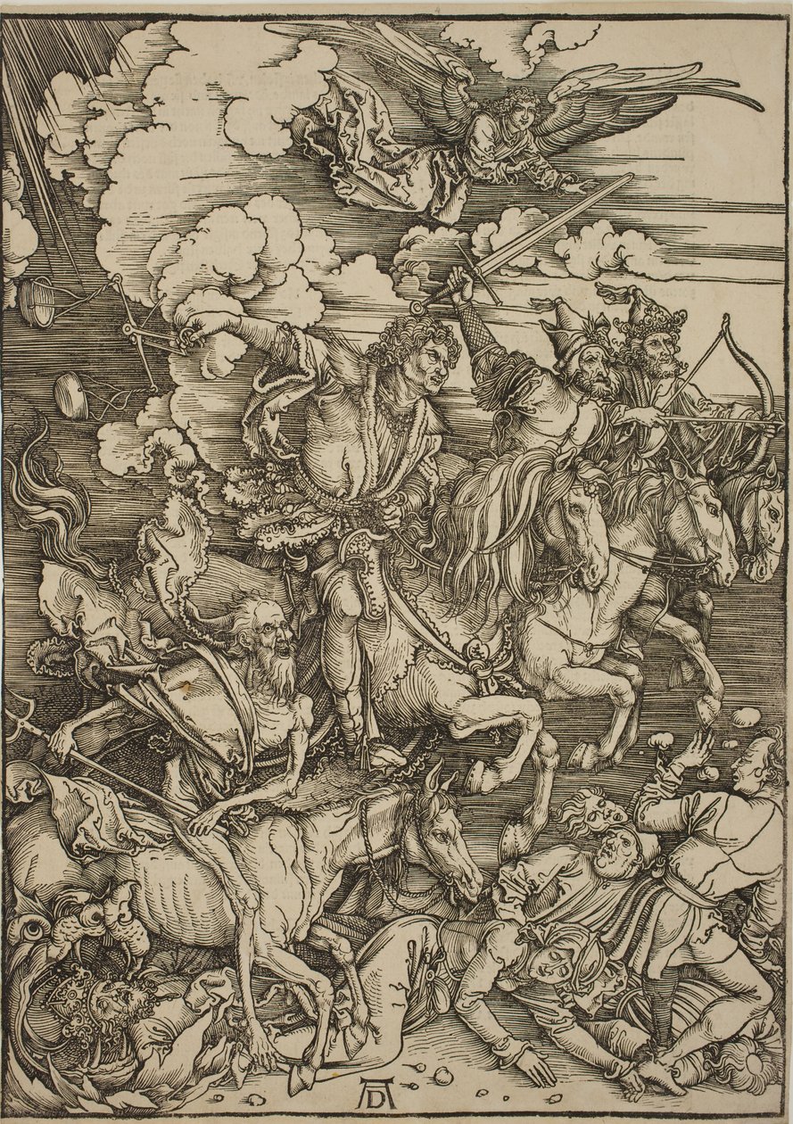 Az Apokalipszis négy lovasa alkotó: Albrecht Dürer