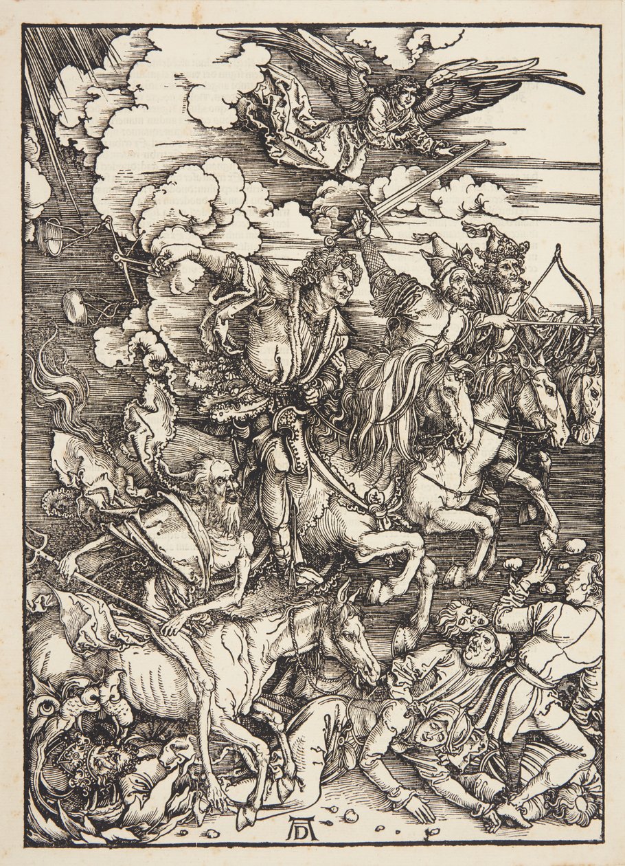 Az Apokalipszis négy lovasa alkotó: Albrecht Dürer