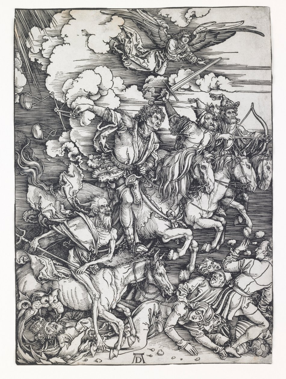 Az Apokalipszis négy lovasa alkotó: Albrecht Dürer