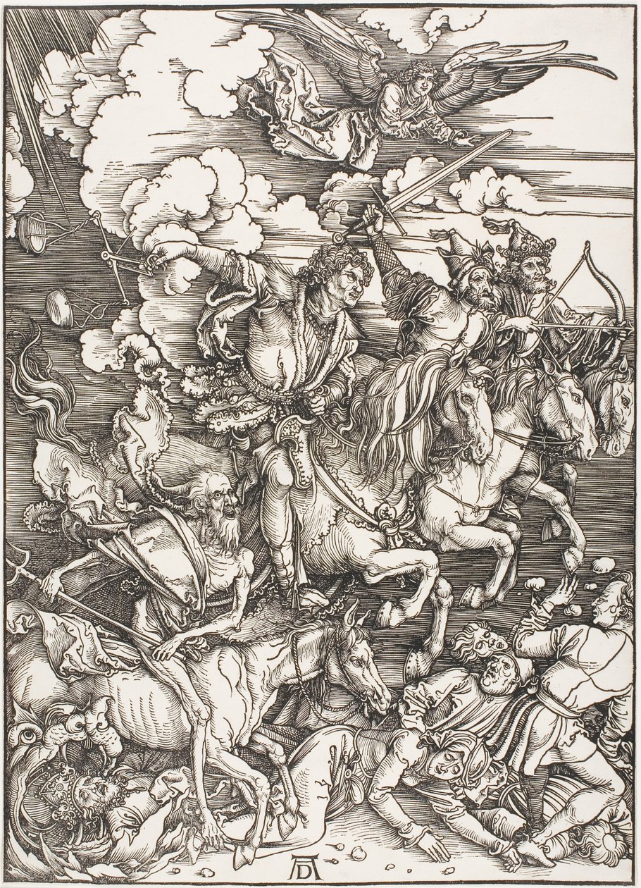 Az Apokalipszis négy lovasa, Az Apokalipszisből alkotó: Albrecht Dürer