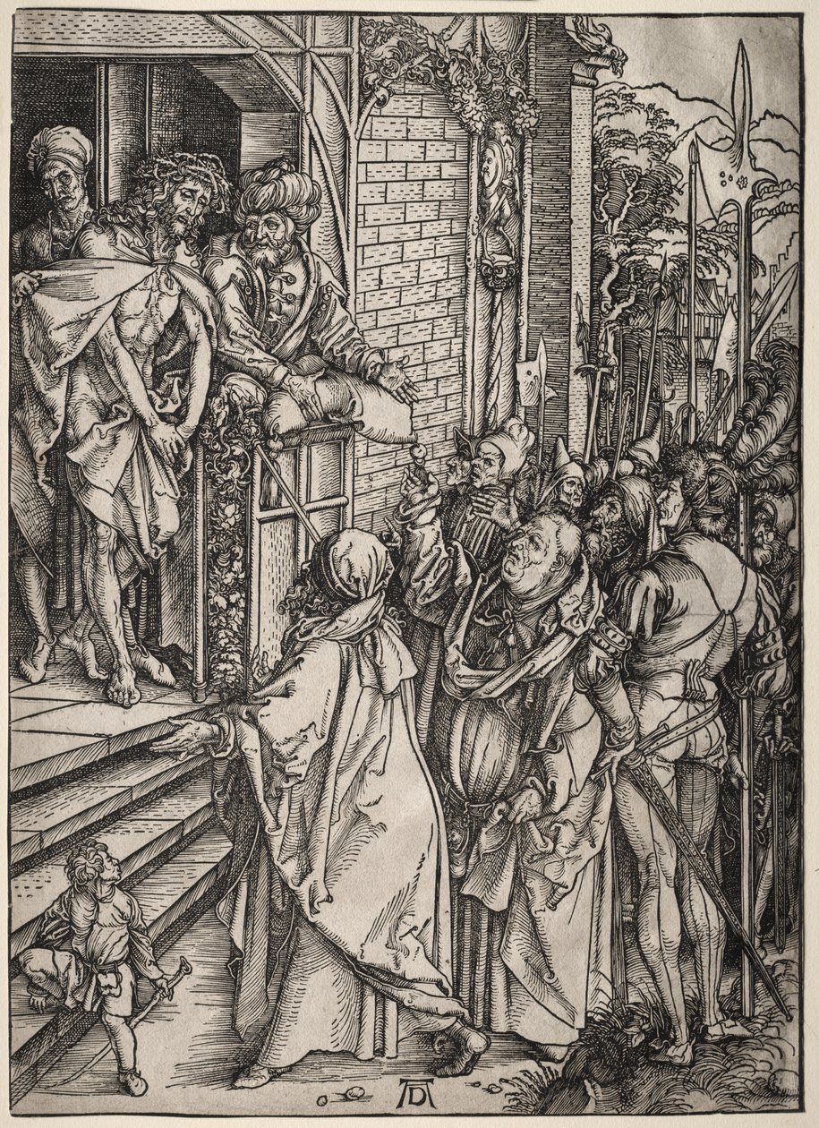 A nagy szenvedély: Krisztus megmutatta az embereknek alkotó: Albrecht Dürer