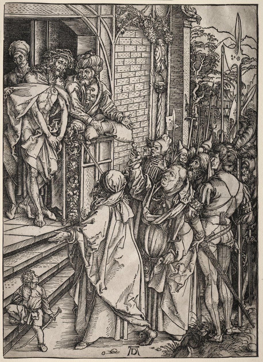 A nagy szenvedély: Krisztus megmutatta az embereknek. alkotó: Albrecht Dürer