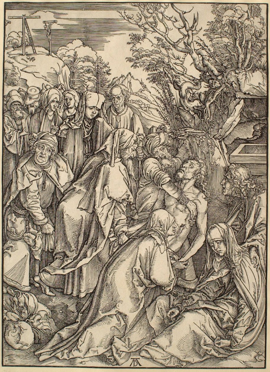A nagy passió: Levétel a keresztről alkotó: Albrecht Dürer