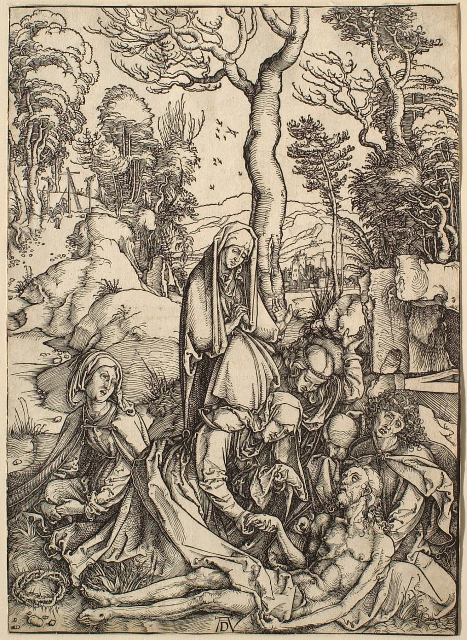 A nagy passió: A siratás alkotó: Albrecht Dürer