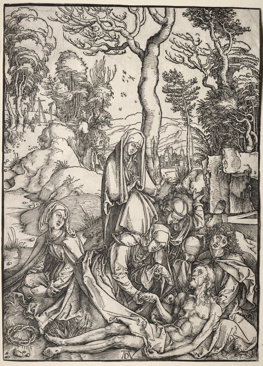A nagy szenvedély:  Krisztus siratása alkotó: Albrecht Dürer
