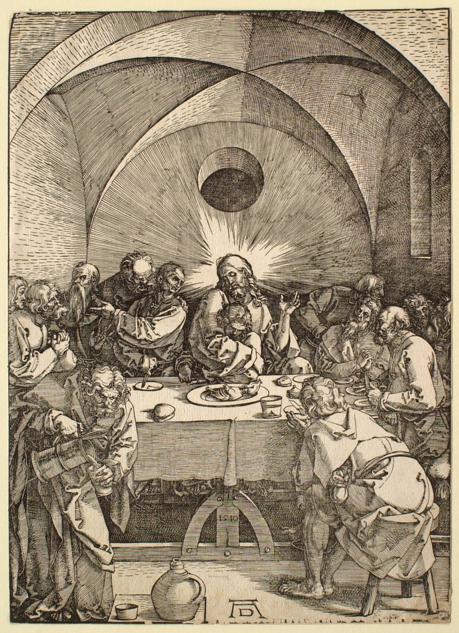 A nagy passió: Az utolsó vacsora alkotó: Albrecht Dürer
