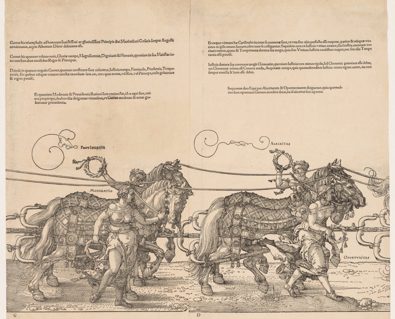 Maximilian császár nagy diadalkocsija alkotó: Albrecht Dürer