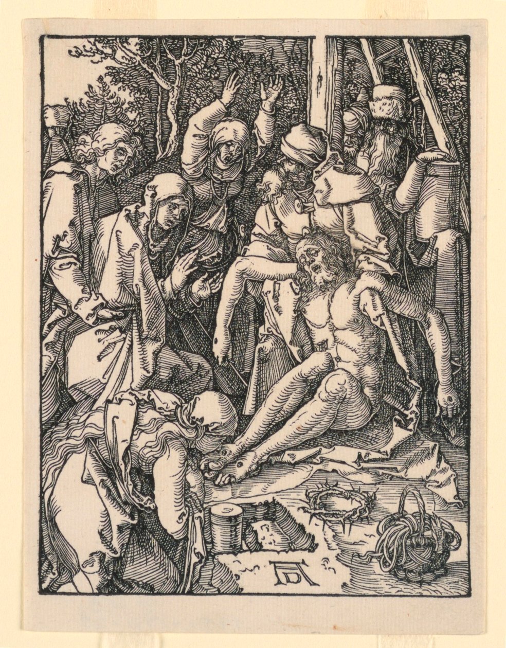 A Siralom, A kis szenvedély sorozatból alkotó: Albrecht Dürer