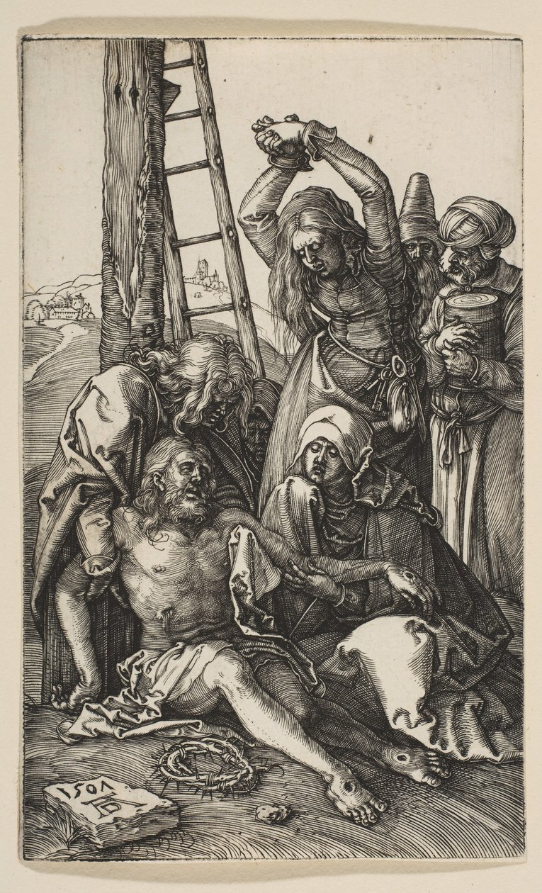 A Siralom, A szenvedélyből, 1507. alkotó: Albrecht Dürer