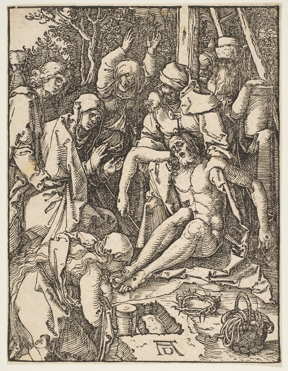 A Siralom, A kis szenvedélyből, kb. 1509. alkotó: Albrecht Dürer
