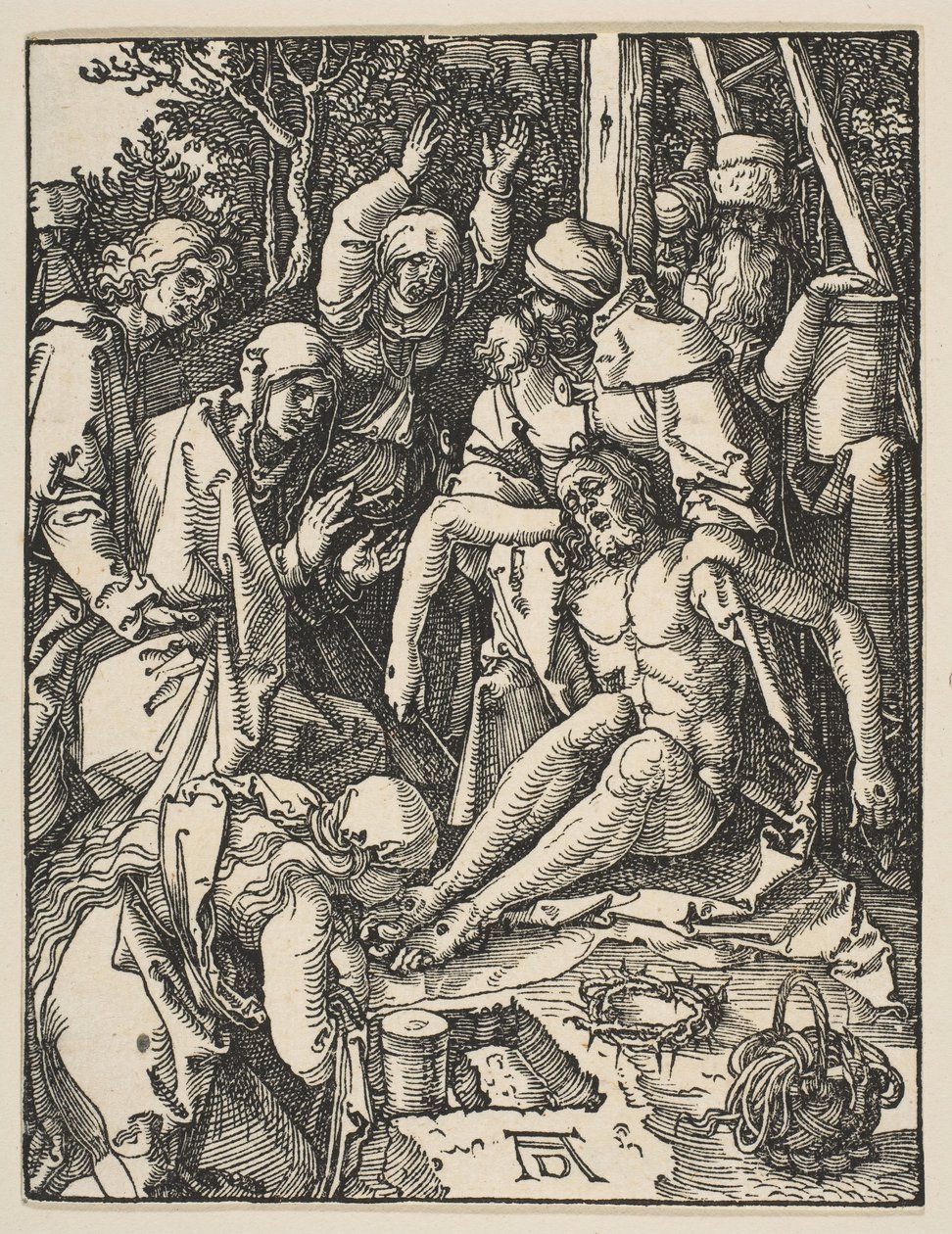 A Siralom, A kis szenvedélyből, kb. 1509. alkotó: Albrecht Dürer