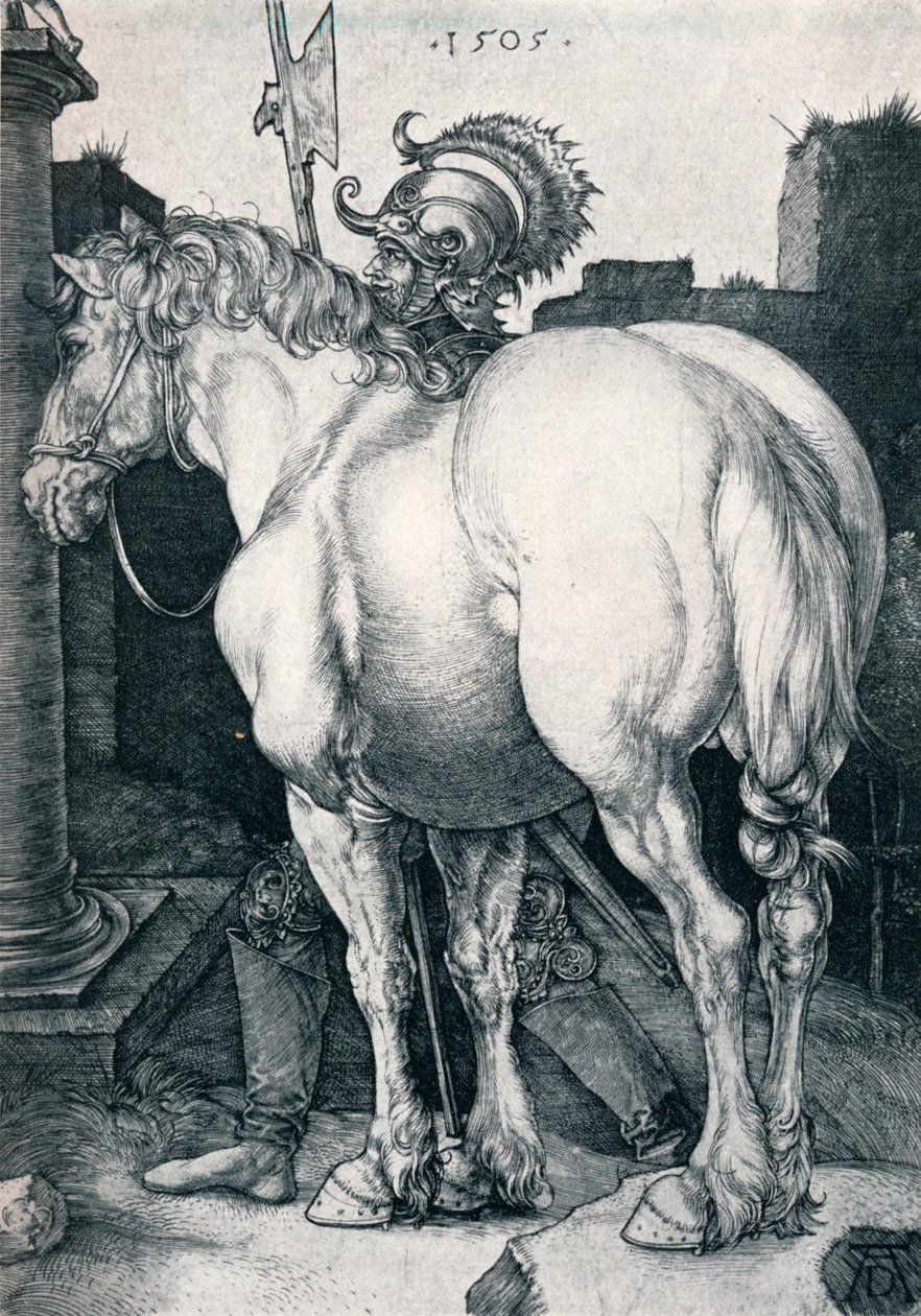 A nagy ló, 1505 1906 alkotó: Albrecht Dürer