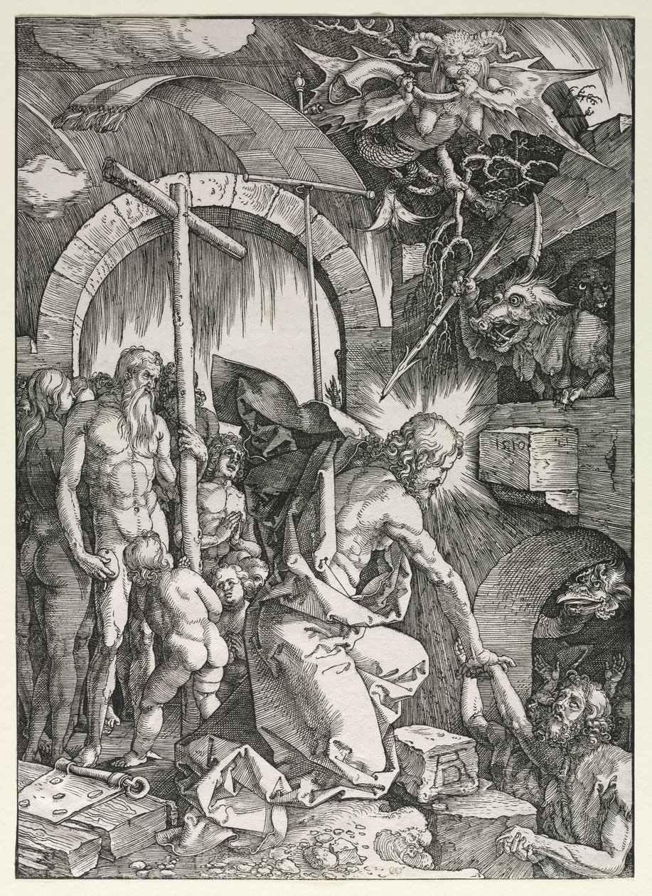 A nagy szenvedély: Krisztus leszáll a korlátok közé alkotó: Albrecht Dürer
